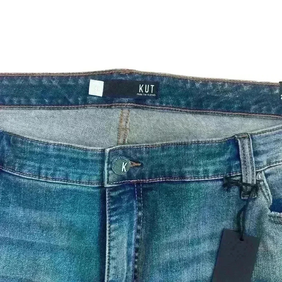 Kut From The Kloth Catherine Boyfriend Jeans 24W Stretch Denim Blue Jean NWT - Picture 5 of 9